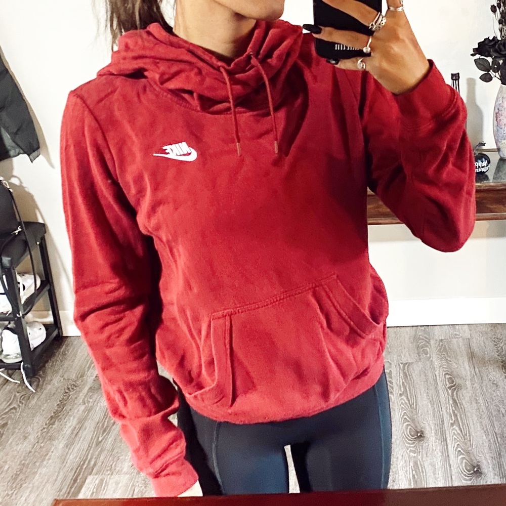Nike Red Hoodie